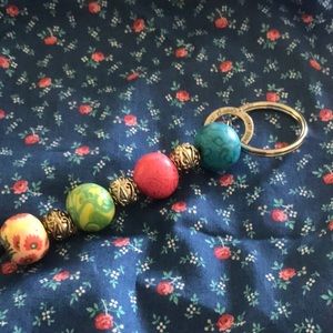 Viva Beads pretty key chain